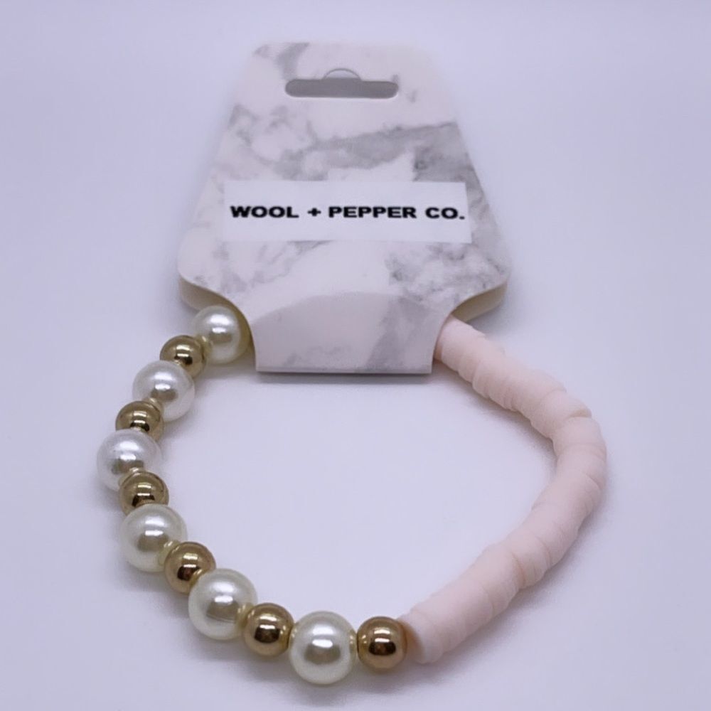 NWT Wool + Pepper Co. 3-in-1 Bracelet